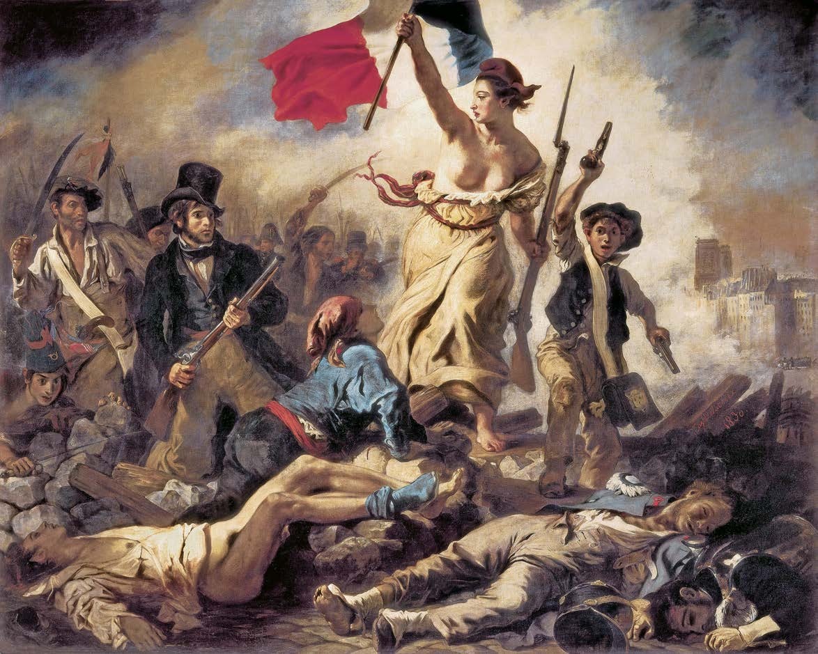 La Liberta che guida il popolo