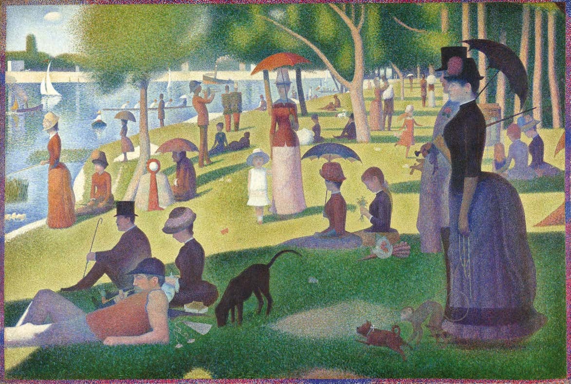 Una domenica pomeriggio sull'isola della Grande Jatte